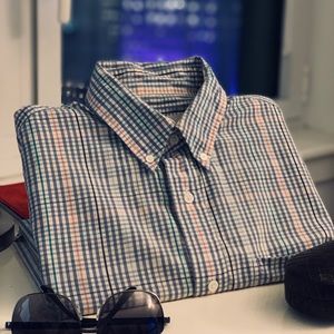 Jack spade check button down shirt